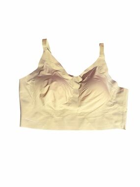 Okko Light Nude Seamless Wireless Comfort Bra XXXL Everyday Lounge Bra